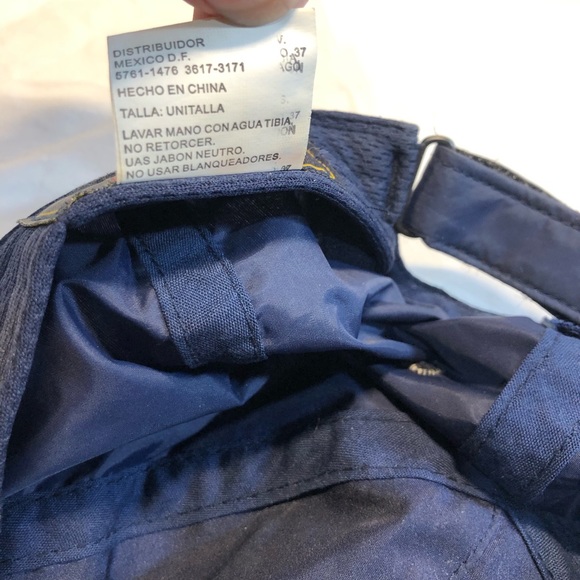 Polo Academy Canvas adjustable hat, boys ladies small Navy English Bay Tradition - Picture 8 of 12